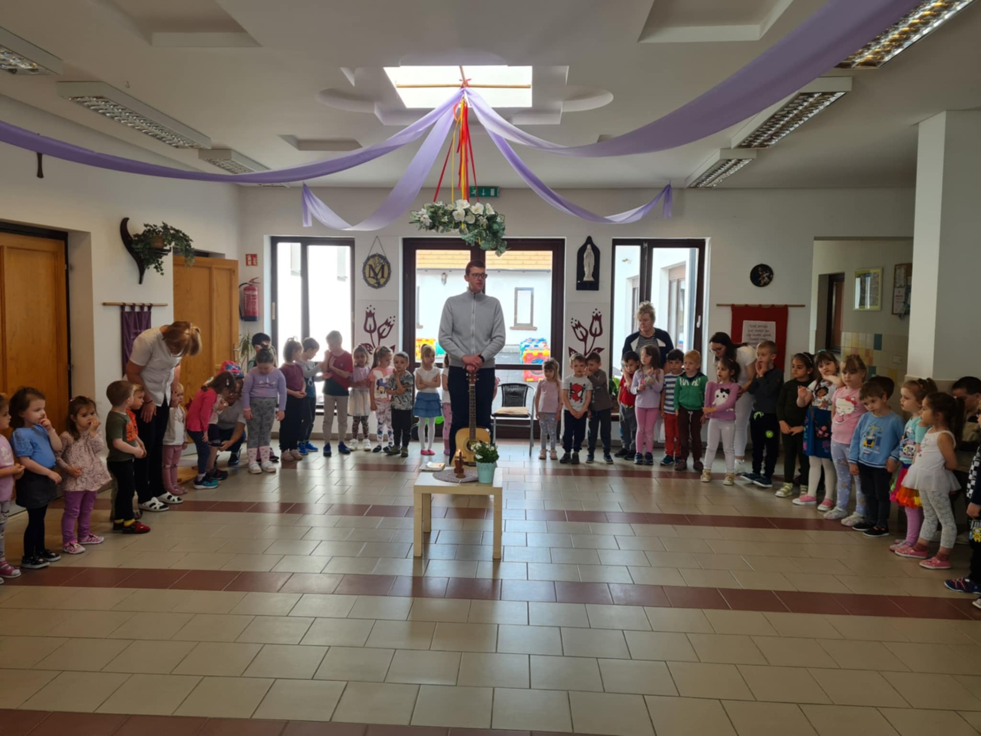 Közös lelki percek Dávid atyával