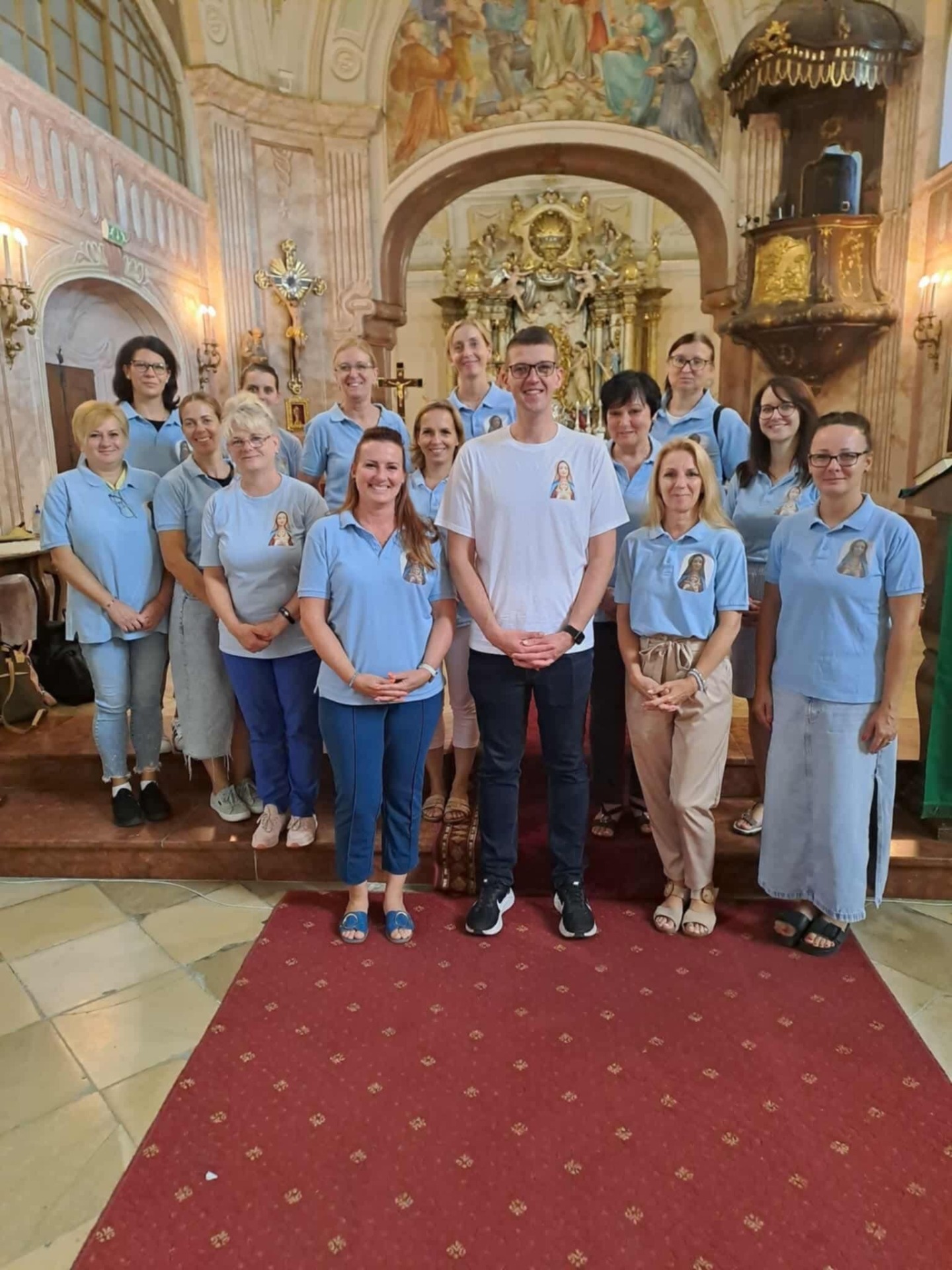 Dolgozói lelki napunk Dávid atyával Máriabesnyőn